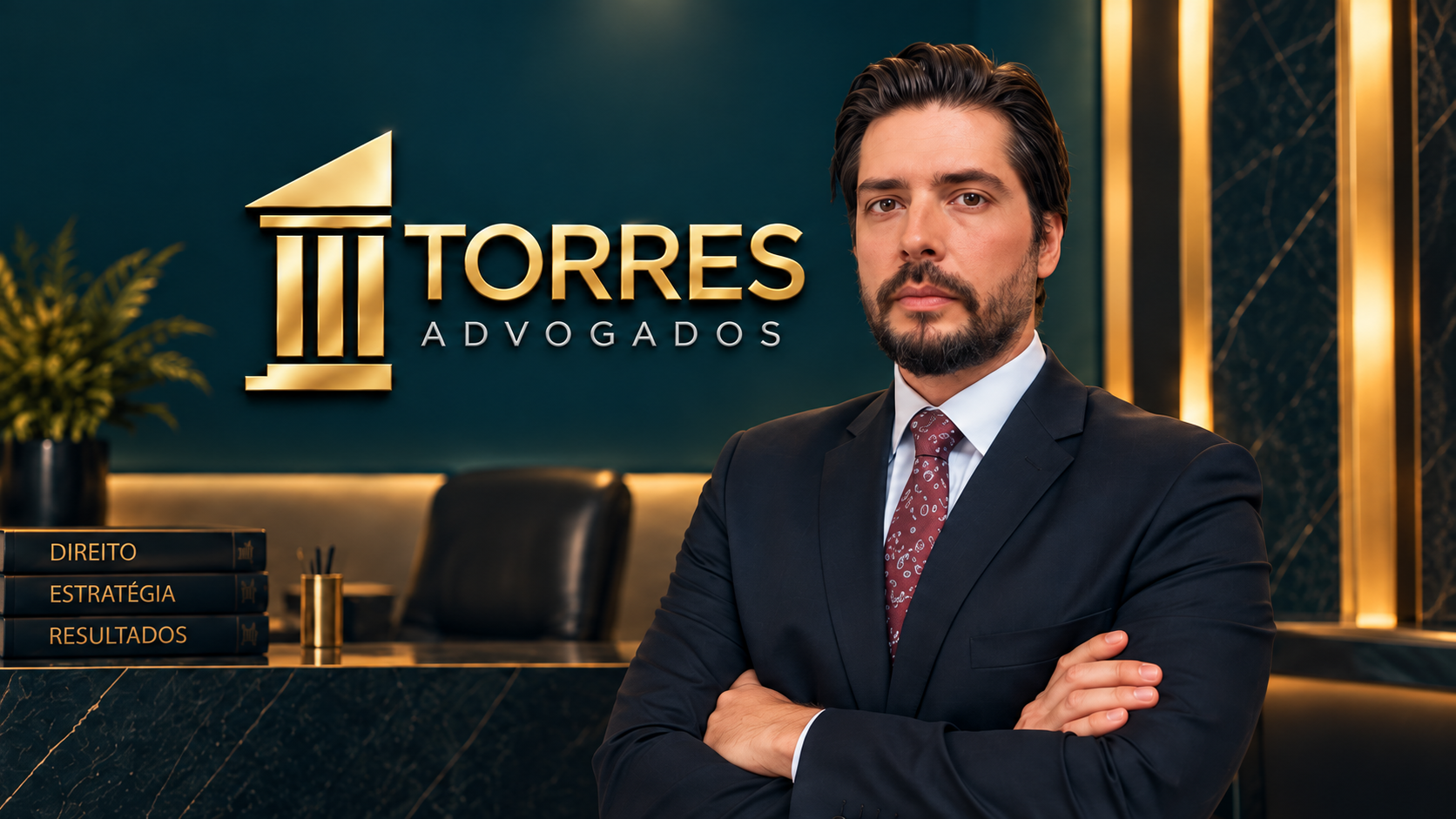 Nilton Torres Almeida Júnior no escritório Torres Advogados